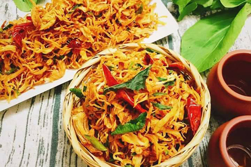 Bí quyết làm khô gà lá chanh thơm ngon