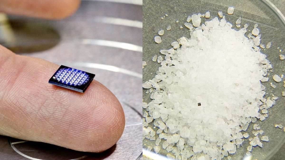 IBM trình làng chiếc máy tính nhỏ bằng hạt muối