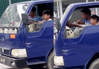 Cho bé 10 tuổi lái xe tải, phạt ông chú ở Thanh Hóa 8 triệu