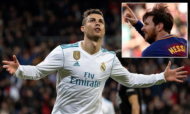 Ronaldo đánh cược sẽ vượt Messi đoạt 