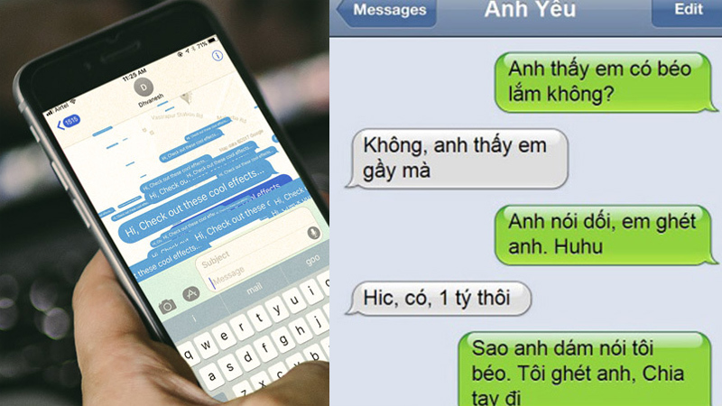 Làm giả tin nhắn chụp màn hình iPhone dễ không?