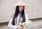 Nàng thơ xứ Huế Ngọc Trân thướt tha áo dài trắng tại Hàn Quốc