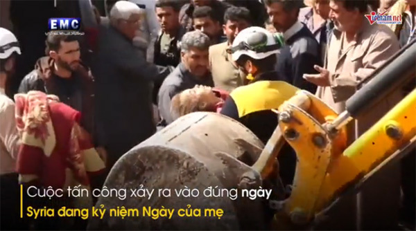 Đánh bom đúng Ngày của mẹ, 16 em nhỏ Syria thiệt mạng