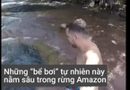 Bể bơi tự nhiên hút khách giữa rừng Amazon