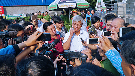 Cháy chung cư Carina Plaza: Lửa từ hầm, do cháy xe máy gây ra?