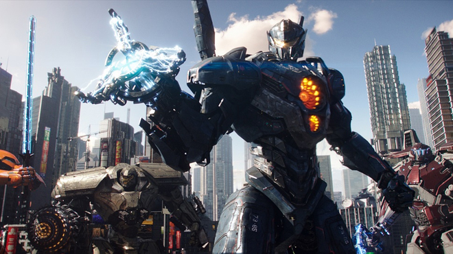 'Pacific Rim 2' lôi cuốn nhờ loạt cảnh đại chiến robot