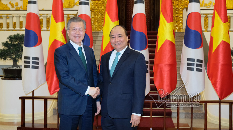 U23 trong cuộc hội kiến giữa Thủ tướng và Tổng thống Hàn Quốc