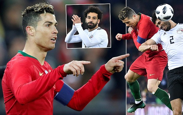 Ronaldo che mờ Salah, Bồ Đào Nha ngược dòng khó tin trước Ai Cập