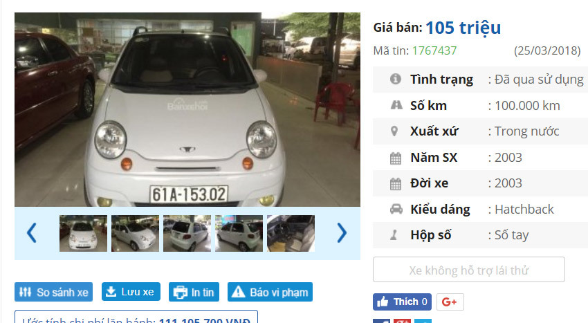 Người Việt săn những mẫu ô tô giá siêu rẻ, dưới 150 triệu để chạy Uber/Grab