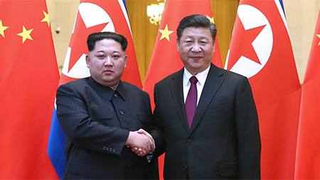 Kim Jong Un gặp ông Tập Cận Bình