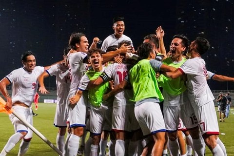 Philippines 2-1 Tajikistan