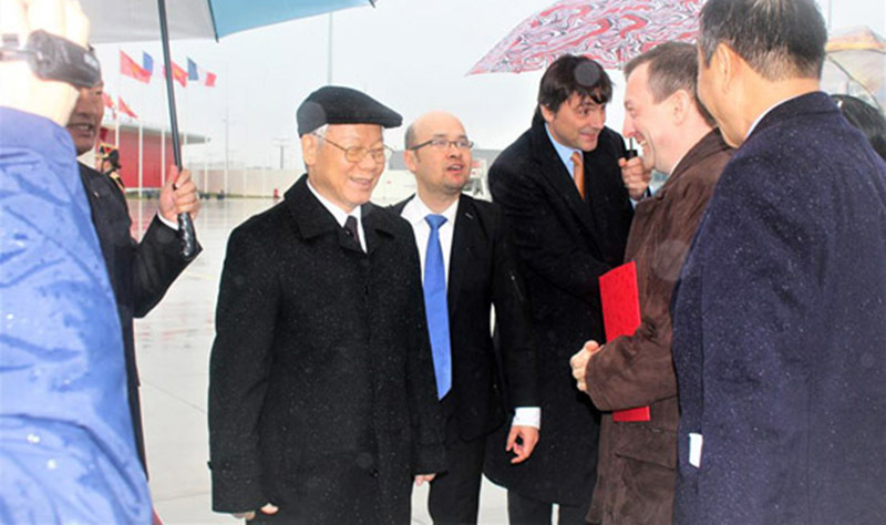 Tổng bí thư lên đường thăm cấp Nhà nước Cộng hòa Cuba