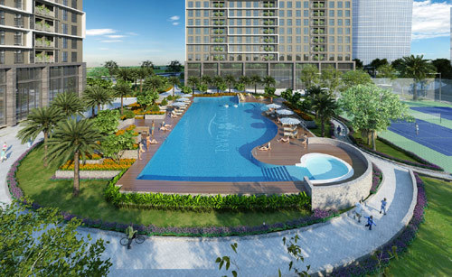 Khách ‘ngoại’ chuộng thuê chung cư Tây Hà Nội