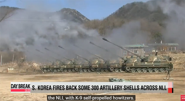 Ngày này năm xưa: Triều - Hàn đấu pháo dữ dội