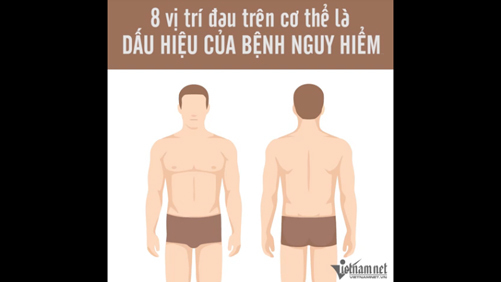 9 vị trí đau nguy hiểm