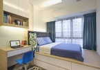 Không gian phòng ngủ hóa rộng thênh thang nhờ khéo chọn giường có ngăn lưu trữ
