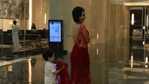 Thu Minh khoe ảnh lộ mặt con trai sau 3 năm giấu kín