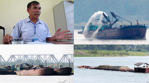 Tổ chức kiểm điểm chủ tịch xã để bến cát không phép