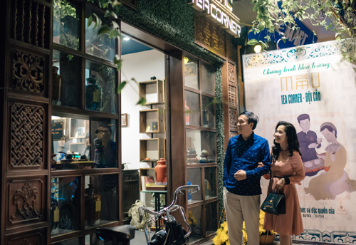 Mẫu-Tea corner:  Điểm ‘checkin’ mới của nghệ sĩ yêu trà