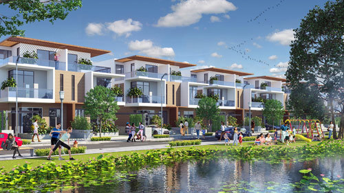 Biệt thự nhà phố đắt khách