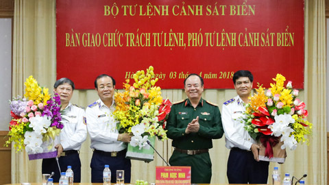 Thiếu tướng Nguyễn Văn Sơn phụ trách Tư lệnh cảnh sát biển