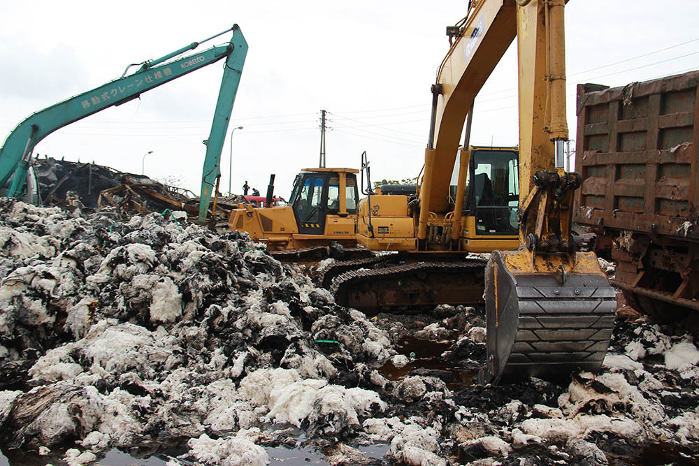 hoang tàn sau cháy