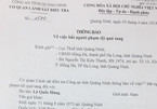 Bắt quả tang cán bộ Cục thuế Quảng Ninh nhận hối lộ