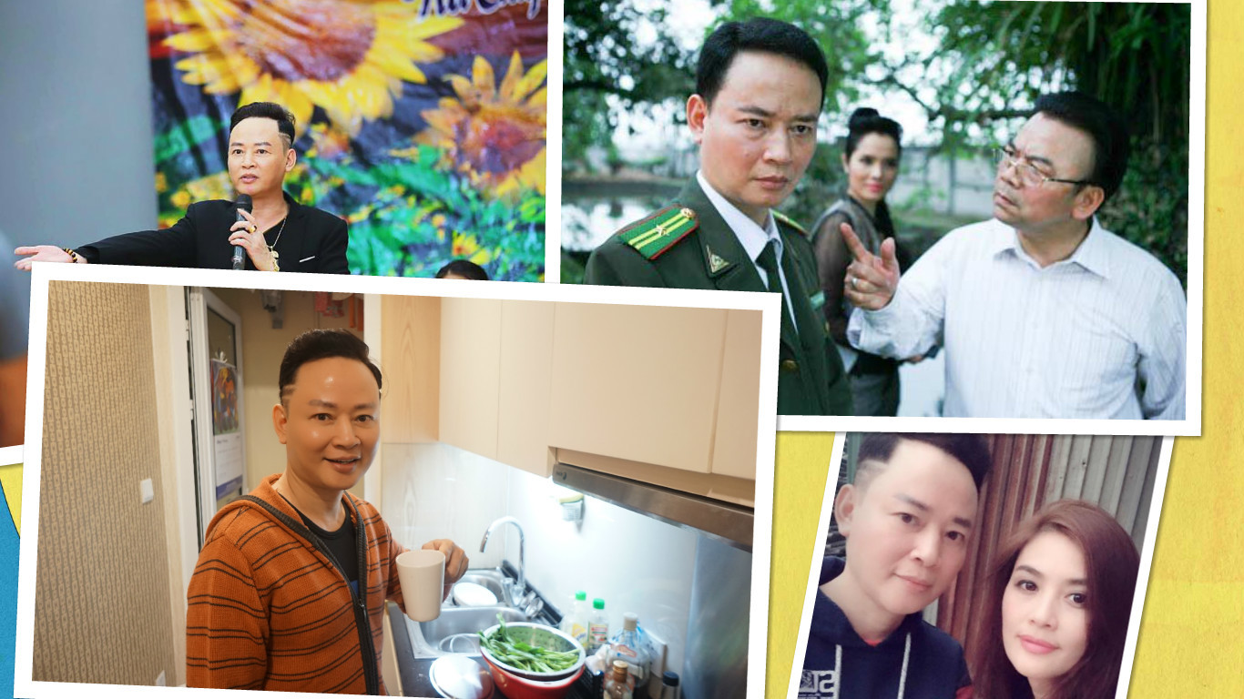 Diễn viên chuyên vai ác kể chuyện tình với vợ thứ 3 kém 17 tuổi