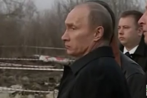 Putin đích thân hiện trường vụ tai nạn máy bay Ba Lan