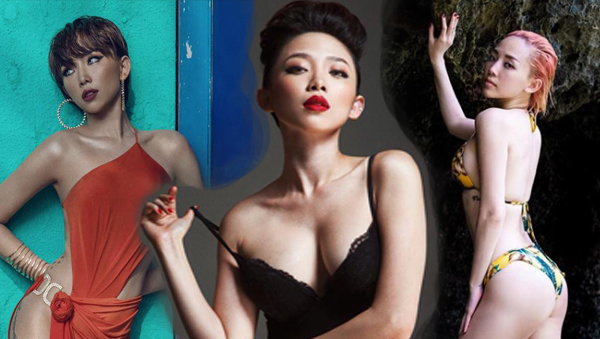 Đường cong nóng bỏng 'đốt mắt' người xem của Tóc Tiên