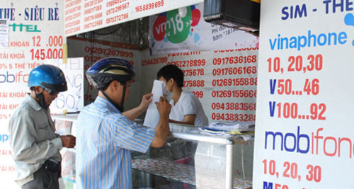 Bổ sung ảnh chủ SIM di động: Có thể sử dụng ảnh CMND