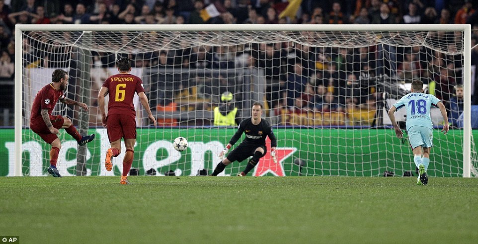 {title} Chiếu lại cơn địa chấn của Roma tạo ra trước Barca