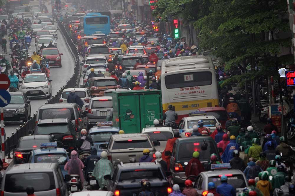 Tắc đường HN