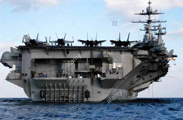 Tàu chiến 'chết chóc' Mỹ có thể dùng đánh Syria