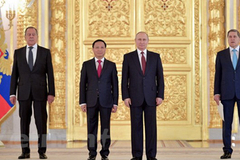 Tổng thống Putin: Quan hệ Nga-Việt Nam đang phát triển tốt đẹp