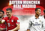 Real Madrid đại chiến Bayern, Salah gặp lại Roma