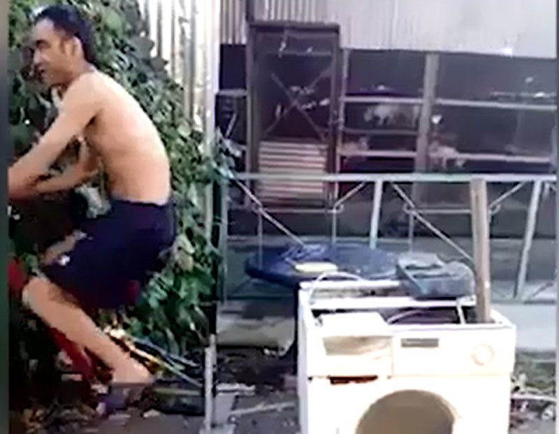 Phát sốt với chiếc máy giặt không cần cắm điện