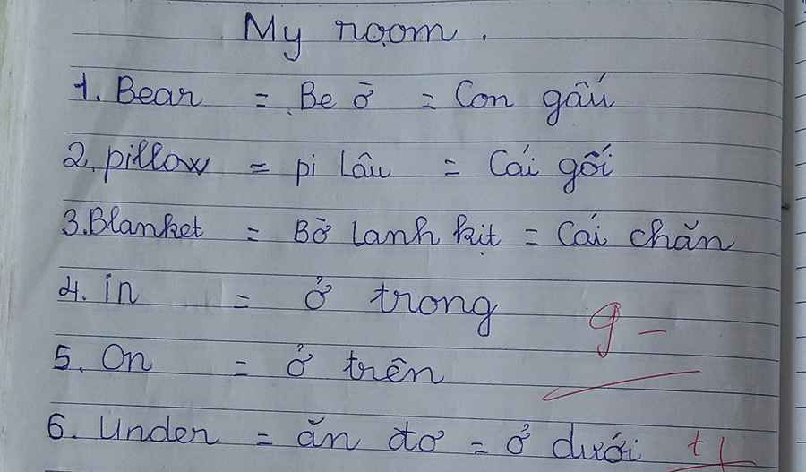 Phiên âm tiếng Anh “wedding” là “goét đinh”, thầy cô tranh cãi sôi nổi