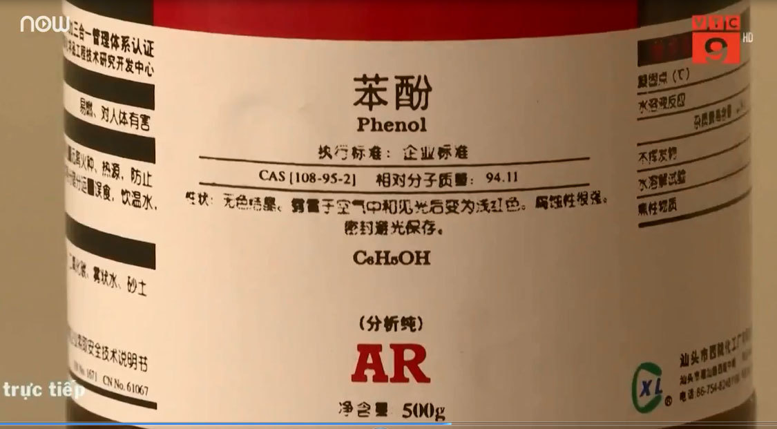 Mua axit dễ như mua rau ở Hà Nội