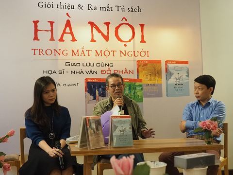 'Tủ sách Hà Nội trong mắt một người' thu hút độc giả