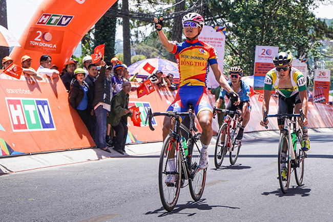 Giải xe đạp TH TPHCM: Hạt Ngọc Trời An Giang thắng to