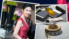 Những thứ không ngờ Hoa hậu Ngọc Hân mang theo người