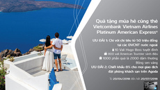 Ưu đãi hè chủ thẻ Amex Bông sen vàng hạng bạch kim Ưu đãi hè chủ thẻ Amex Bông sen vàng hạng bạch kim
