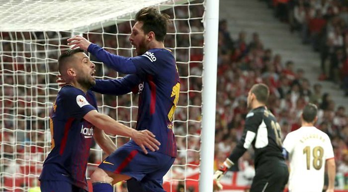 Sevilla 0-5 Barcelona