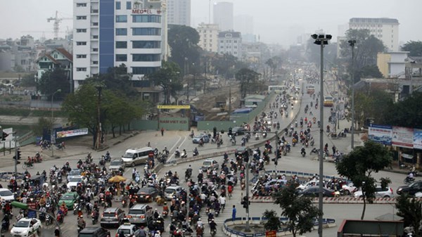Hà Nội làm đường trên cao Vĩnh Tuy - Ngã Tư Sở
