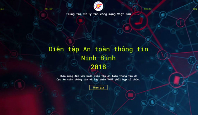 Diễn tập bảo đảm ATTT phục vụ phát triển Chính phủ điện tử