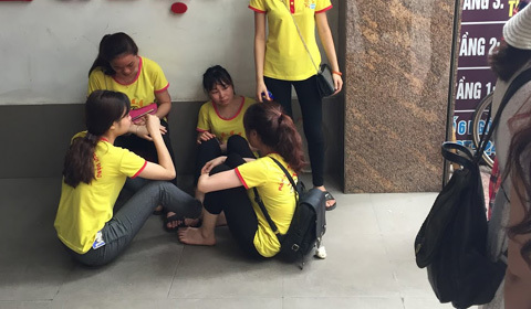 cháy trường mầm non ở Hoàng Văn Thái