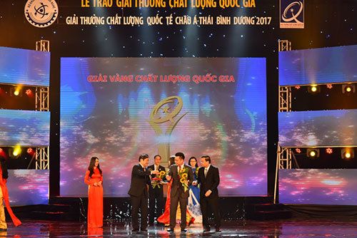 Tân Á Đại Thành nhận Giải vàng Chất lượng Quốc gia