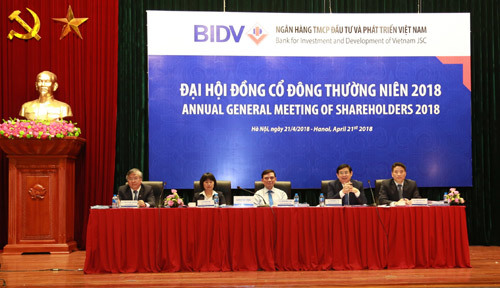 2018, BIDV đặt mục tiêu lợi nhuận 9.300 tỷ đồng