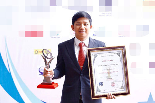 Xuân Hòa nhận Giải thưởng Chất lượng Quốc gia năm 2017